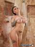 Christy Mack обливает большие голые сиськи в душе (15 фото)