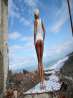 Стройная длинноногая девушка с классной попкой (12 фото)